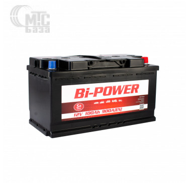 Аккумулятор Bi-Power KLVRW100-01 [6CT-100L] EN900 А 350x175x190мм